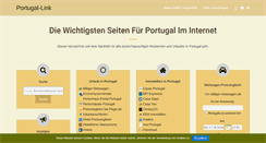 Desktop Screenshot of portugal-link.de